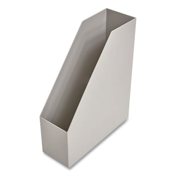 TRU RED™ Plastic Magazine File, 3.66 X 10.3 X 12.51, Gray freeshipping - TVN Wholesale
